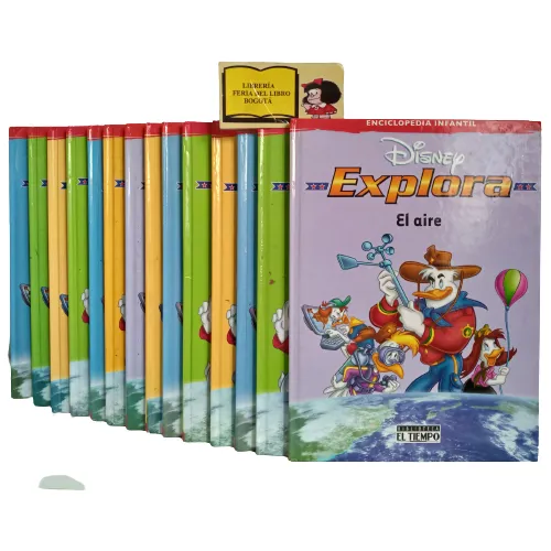 Disney Explora - Enciclopedia 14 Tomos - Comic - El Tiempo 