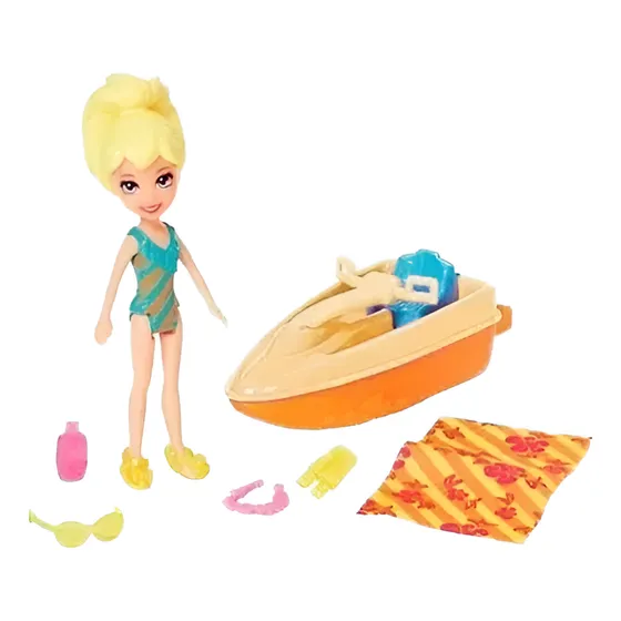 Polly Pocket Vehículos Tropicales  - Mktoys Fnh14