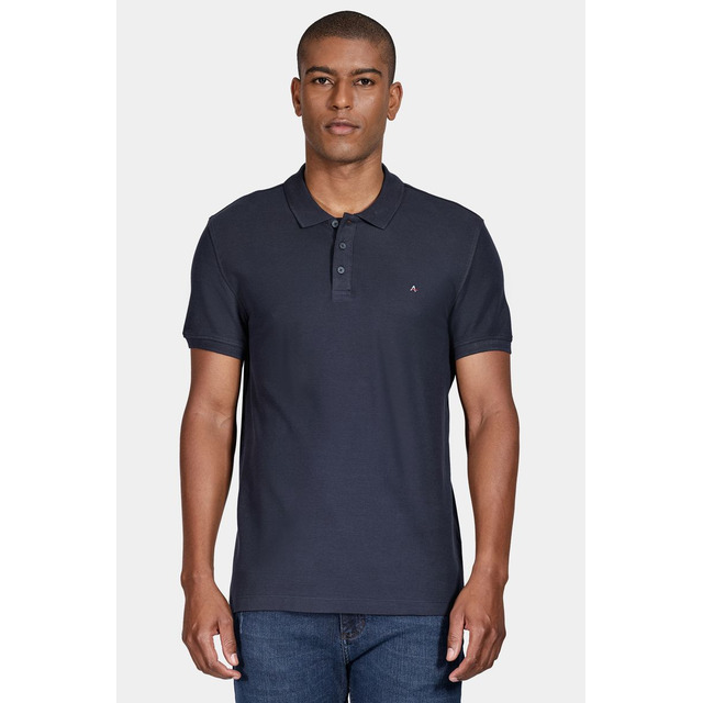 Polo Aramis Cotton Piquet Basic Marinho Polo Aramis Cotton Piquet Basic Marinho