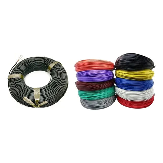 Cabinho Flexivel 0,14mm 26awg Preto Rolo C/100mt