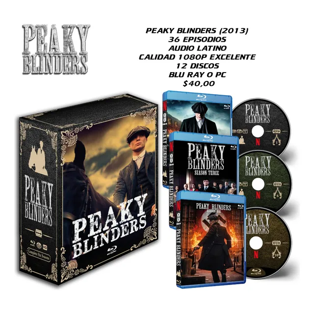 Peaky Blinders Serie Completa 1080p Latino