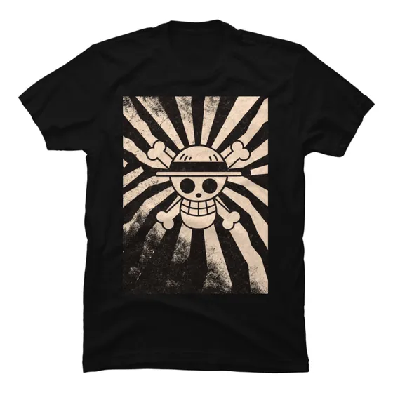 Camiseta Anime De One Piece Para Adultos Y Niños Unisex