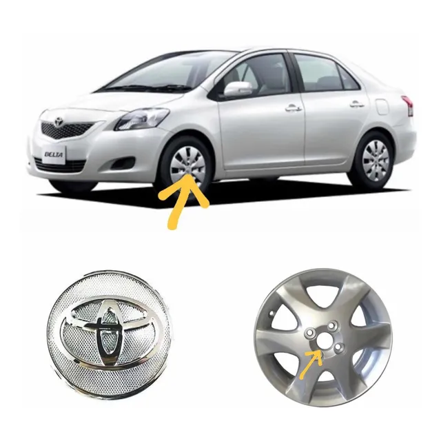 Tapa Centro Rin Yaris Belta 2006 2007 2008 2009 Nueva