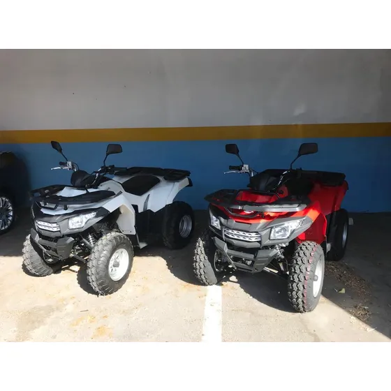 Dos Cuatriciclos Automáticos G-forcé 200 + Tráiler