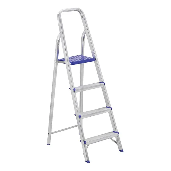 Escalera Aluminio 4 Escalones E1204/e2004 Franca