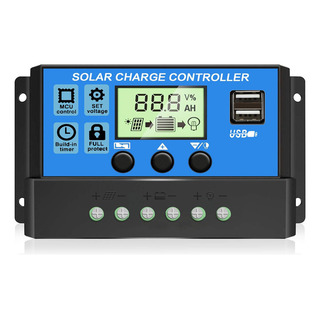 Modulo Controlador De Carga Solar 30a Pwm 12v 24v Con Usb Modulo Controlador De Carga Solar 30a Pwm 12v 24v Con Usb