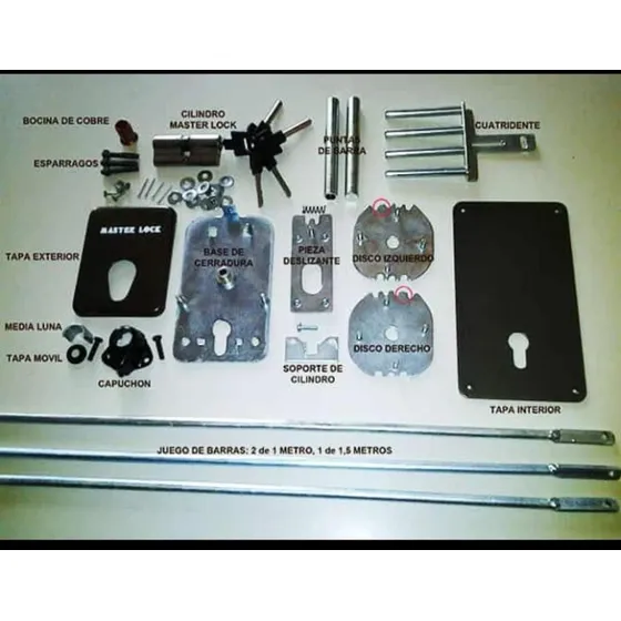 Cerradura Masterlock De Seguridad Nueva Con Todo Lo Q Ve 
