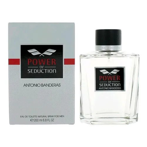 Perfume Masculino Power Of Seduction Banderas Edt Volume da unidade 200 mL - Distribuidor Autorizado