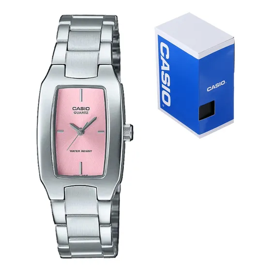 Reloj Casio Dama Ltp 1165a 4c Rosa Acero Inoxidable Ltp-1165a-4c