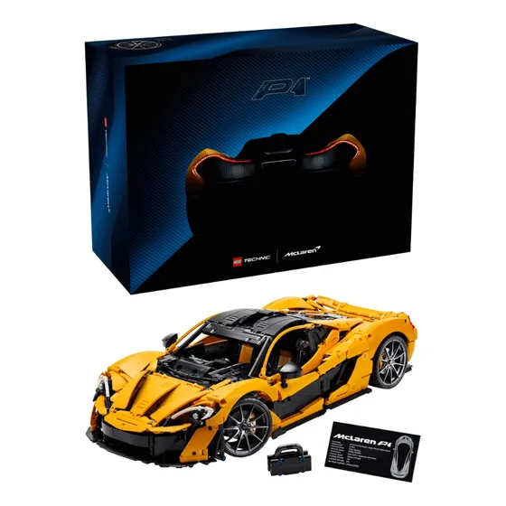 Lego Technic Carro Mclaren P1 3893 Peças - 42172