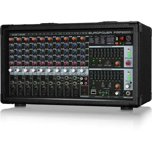 Consola Amplificador Europower Behringer Pmp2000d