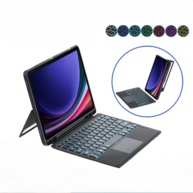 Funda Magic Keyboard Para Samsung Galaxy Tab S7/s8/s9/s10fe