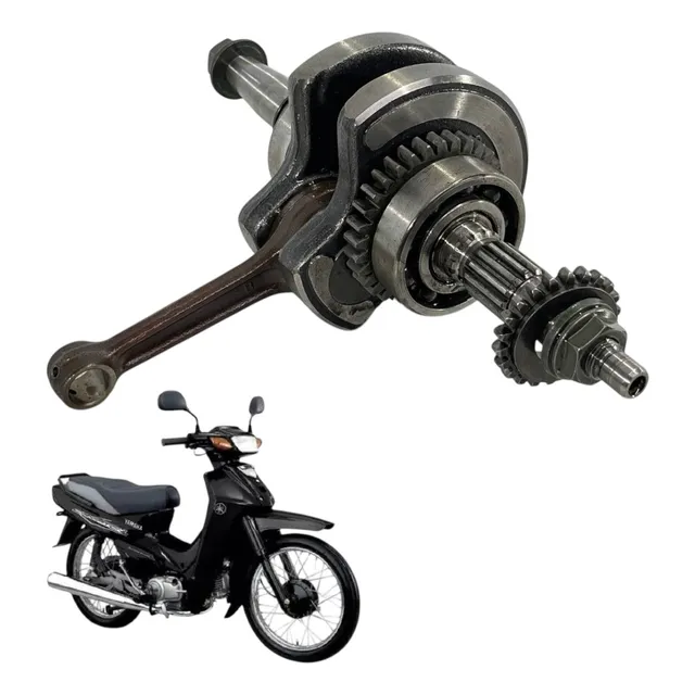 Virabrequim Com Biela Yamaha Crypton 105 2001 2002 2003 2004