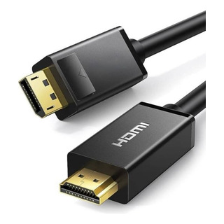 Cable 4k Displayport A Hdmi De 2m Para Monitor/proyector Cable 4k Displayport A Hdmi De 2m Para Monitor/proyector