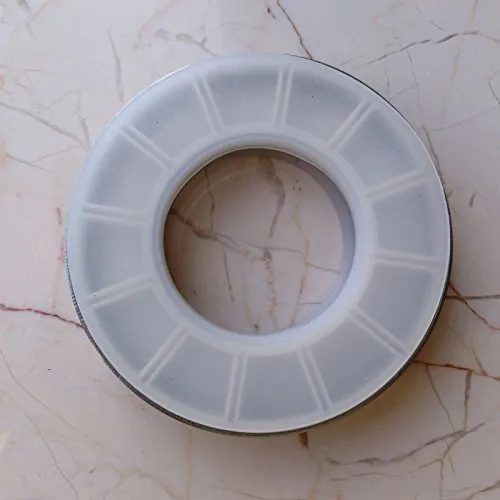 Anillo Montaje Niquel Cepillado Para Lavamano Vidrio Baño