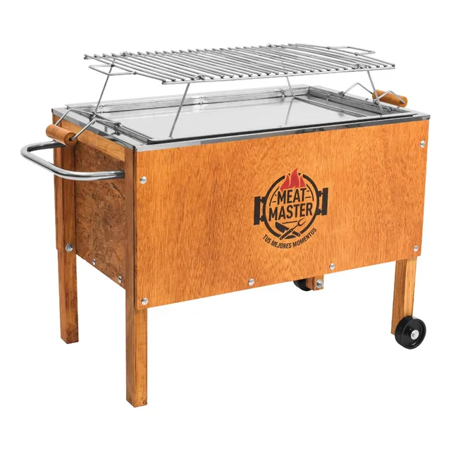 Caja China Premium Mediana - Meat Master + Parrilla Inox