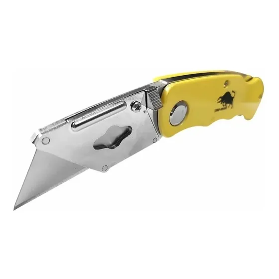 Cuchillo Cartonero Retractil Tipo Navaja Repuesto 6 Hojas