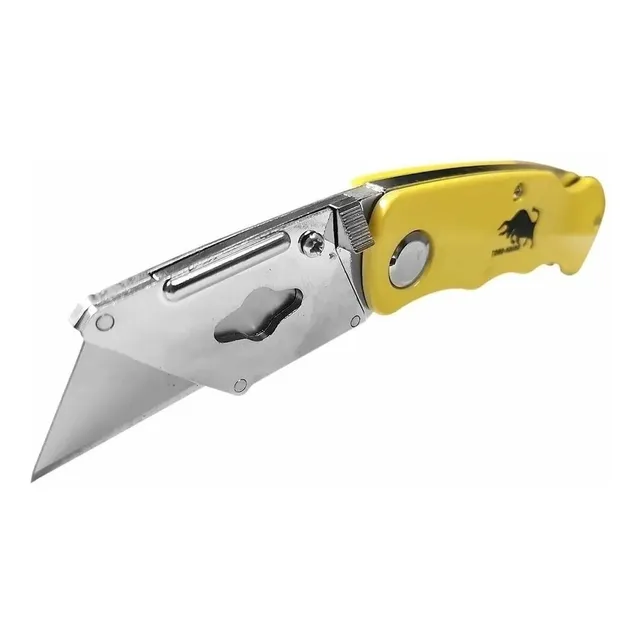 Cuchillo Cartonero Retractil Tipo Navaja Repuesto 6 Hojas