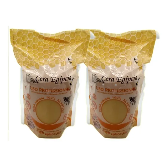 Cera Quente Depilatória  Anestésica Depilação Mel 1kg