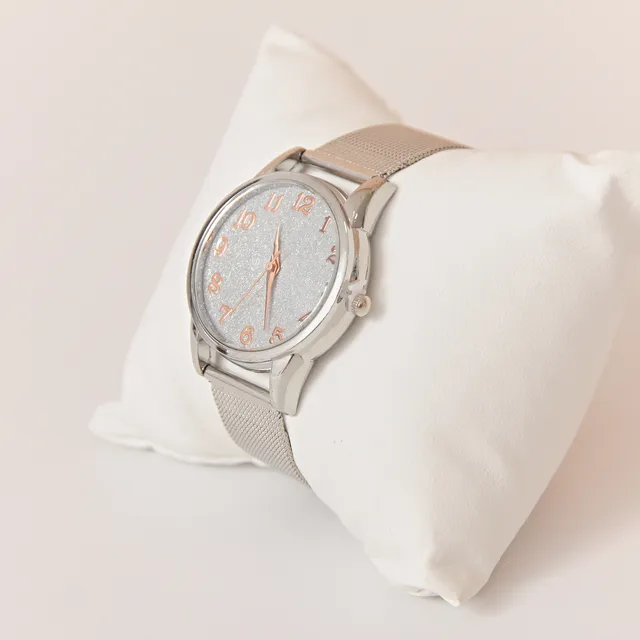 Reloj Mujer Analógico Malla Metálica