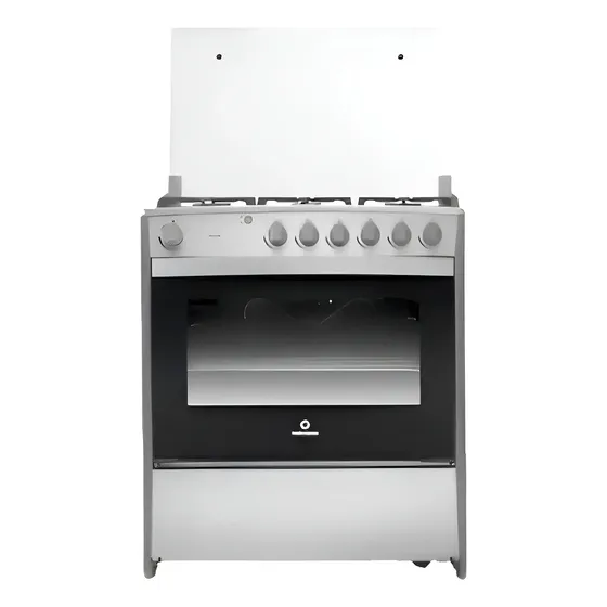 Cocina A Gas Indurama De 6 Hornillas Cataluña Color Plateado | Cuotas sin interés