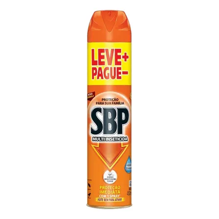 Sbp Spray Mata Mosquito Barata 450ml Base De Água