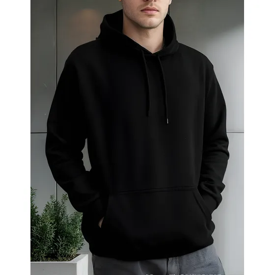 Buzo Canguro Capucha Liso Frisa Premium Hoodie Camperas