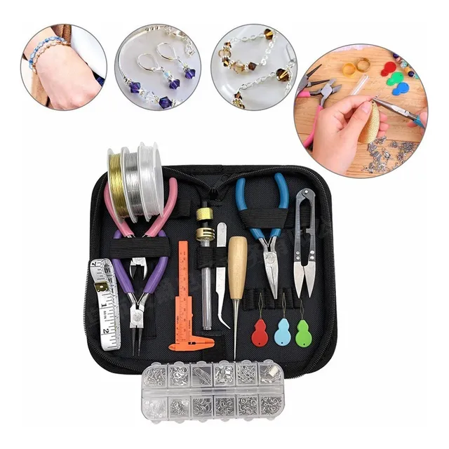 . Bisutería Material Kit For Hacer Joyería De Herramientas