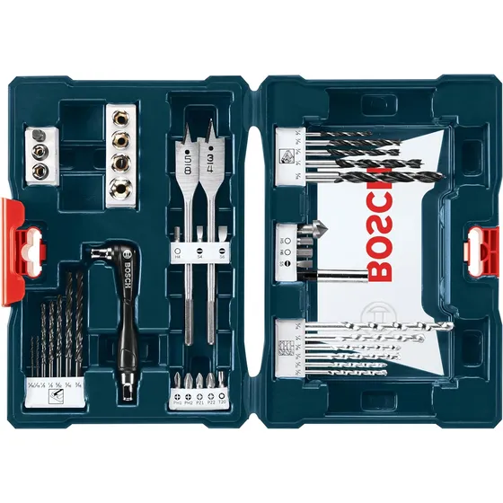 Set Mixto Bosch Ms4041 De 41 Piezas Para Taladrar Y Conducir