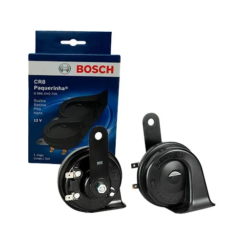 Claxon Caracol Doble Bosch Alta Potencia Auto/camioneta