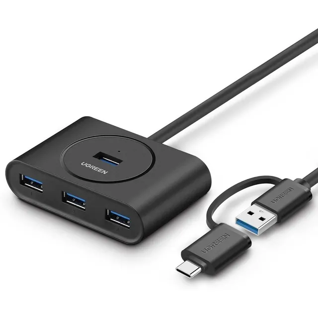 Adaptador Hub Usb 3.0 Salida A 4 Puertos Usb 3.0 De 5 Gbps