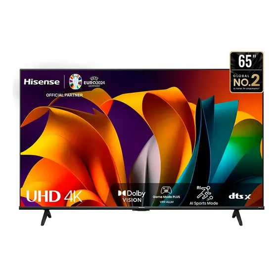 Tv Hisense 65'' Vida 4K Ultra Hd Smart Tv 65A6N | Cuotas sin interés