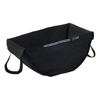 Cesta De Compras Negra Del Bolso Del Almacenamiento De La Cesta De Compras Negra Del Bolso Del Almacenamiento De La