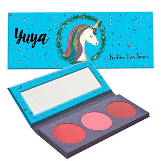 Paleta De Rubores 3 Tonos Me Quiero Yuya Paleta De Rubores 3 Tonos Me Quiero Yuya