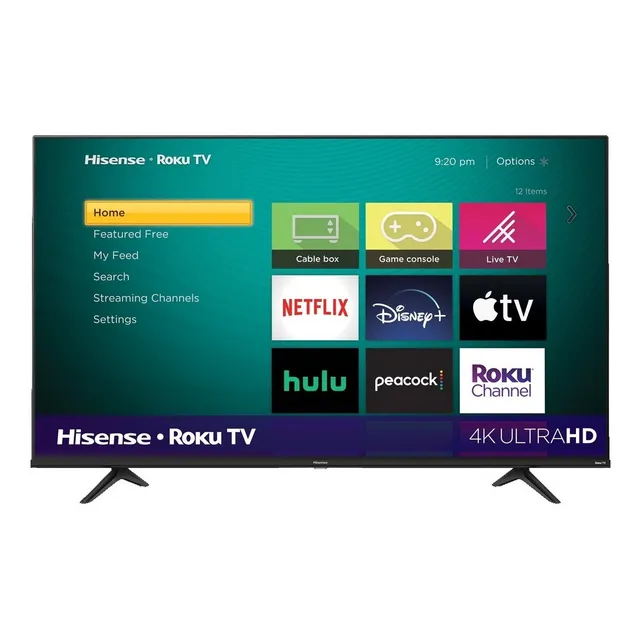 Smart TV de 65" Hisense R6 Series 65R6E4 con pantalla LCD 4K - Excelente (Reacondicionado)
