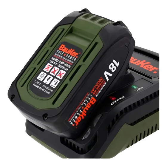 Cargador Y Batería Bauker 18v Free Power