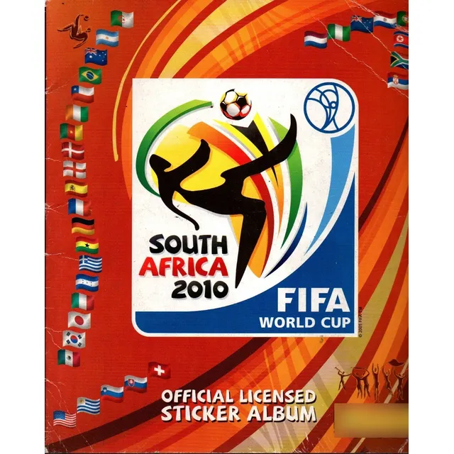 Surafrica 2010 Copa De Futbol Fifa Vacio Nuevo Album Mundial