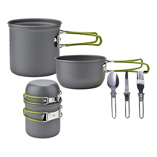 Utensilios De Cocina Para Camping Juego De Vajilla Portátil Utensilios De Cocina Para Camping Juego De Vajilla Portátil