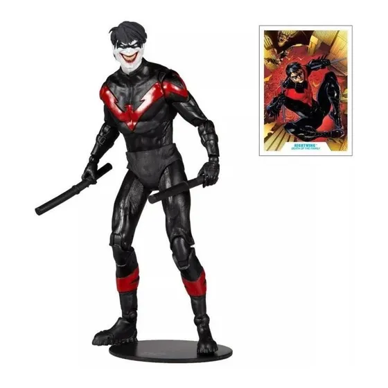 Figura Nightwing Dc Multiverse De Mcfarlane 20 Centimetros