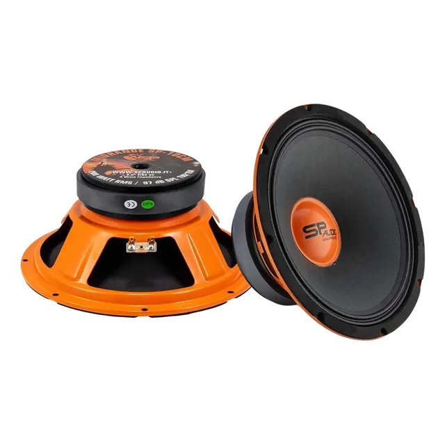 Par De Medios Rangos Sp Audio 400w Sp-10cm Open Show 4 Ohm