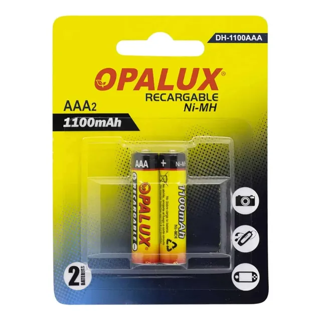 Pila Recargable Aaa 1100mah (2 Pilas) Dh-1100aaa Opalux