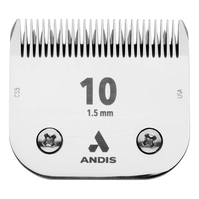 Cuchilla de corte Andis 10 Ultraedge, 1,5 mm