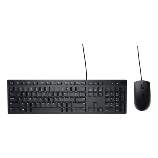 Teclado Y Mouse  Dell Km300c Español Cable Teclado 