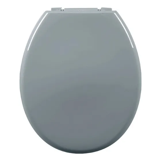 Asiento acolchado ovalado Deca-Incepa-Celite gris oscuro, color gris oscuro