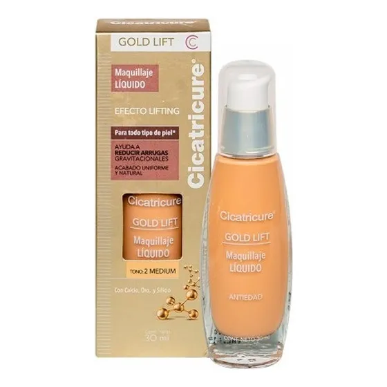 Cicatricure Gold Lift Maquillaje Líquido Medium 30 Ml