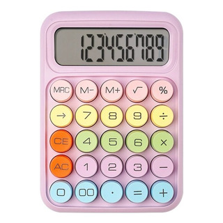 Calculadora Colorida De Mesa Simples 12 Digitos Tela Grande Calculadora Colorida De Mesa Simples 12 Digitos Tela Grande