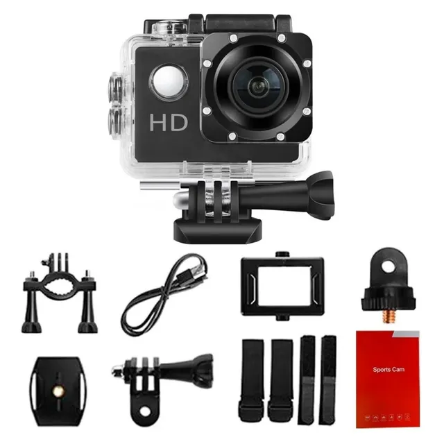 Videocamara Sumergible 30m Sport + Accesorios + Envio Gratis