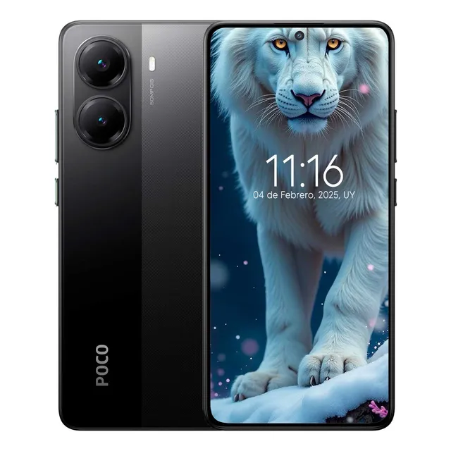 Celular Xiaomi Poco X7 Pro 5g Memoria Interna 256gb 12gb Ram Cámara 50mp Negro 120 Hz