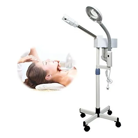 Profesional Ozone Facial Vapor 5x Led Lámpara De Aumento 