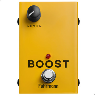 Pedal Para Guitarra Boost Bo 20 Fuhrmann Amarelo True Bypass Pedal Para Guitarra Boost Bo 20 Fuhrmann Amarelo True Bypass